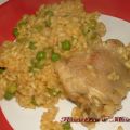 Riso con zafferano e pollo/ Arroz amarillo con[...]