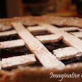 Crostata con confettura di Mirtilli