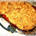 CRUMBLE DI PESCHE CARAMELLATE