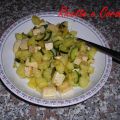 Tofu con Patate e Zucchine Spadellate