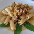 Rigatoni al ragù bianco di agnello