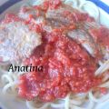 VERMICELLI alla PIZZAIOLA...primo e secondo!!!!!
