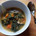 Zuppa di ceci e spinaci