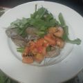 Straccetti alla rucola e pomodoro