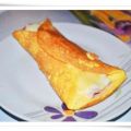 Omelette prosciutto e formaggio