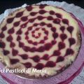Cheesecake ciocco bianco e lamponi