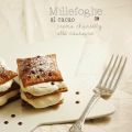 Millefoglie al cacao e chantilly alle castagne