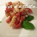 Pasta tricolore in onore dell'estate