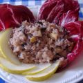 Risotto con radicchio e pere