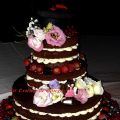 Naked cake laurea, con crema al mascarpone e[...]