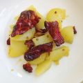 Patate con peperoni secchi cruschi