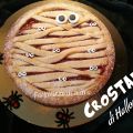 Crostata di Halloween - una mummia spiritosa