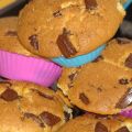 Muffin con gocce di cioccolato
