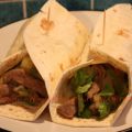 Cena pigra in stile tex mex: fajitas di manzo