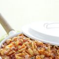 Conchiglie con scamorza e bacon