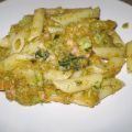 PASTA CON ZUCCA BROCCOLETTI E PANCETTA