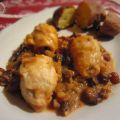 Involtini di pollo con prugne al the verde e[...]