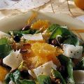 Insalata di spinaci arance e pecorino