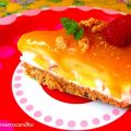Yogurt cake pesche e amaretti