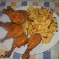 POLLO IMPANATO E FRITTO