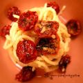 Spaghetti con pomodorini confit