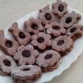 BISCOTTINI  CON FROLLA AL CIOCCOLATO