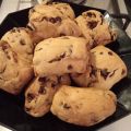 ***BISCOTTI CON GOCCE DI CIOCCOLATO E UVETTA***