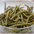 Fagiolini al vapore e saltati con pangrattato