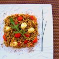 Insalata di farro con pesto , pomodorini e[...]