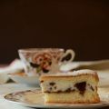 Torta versata con ricotta e cioccolato