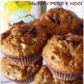 Muffin pere e noci integrali