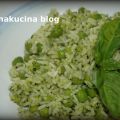 Riso freddo con pesto e piselli