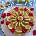 crostata di fichi con crema al limone