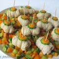 Involtini di vitello con verdure