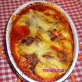 Teglia di uova, pomodoro e formaggio