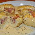 Involtini di pollo filanti alla birra