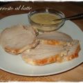 Arrosto al latte
