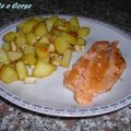 Salmone e Patate arrosto e Tofu