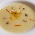 Crema di porri e patate, porri caramellati[...]