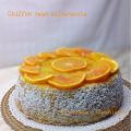 Chiffon cake all'arancia