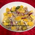 insalata ignorante d'arance