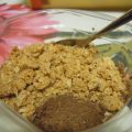 Mousse al cioccolato e amaretti