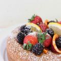 Almond polenta cake (gluten free)