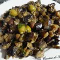 MELANZANE CON OLIVE E CAPPERI