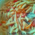 Pasta panna e peperoni