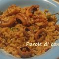 Risotto con i moscardini