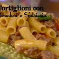 Tortiglioni pomodorini e salsiccia - I men