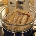 CANOCCHIE AL VAPORE CON BATTUTO DI CAPPERI