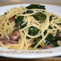 Spaghetti di mais con radicchio verde e[...]