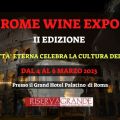 ROME WINE EXPO II EDIZIONE A ROMA - DAL 4 AL 6[...]